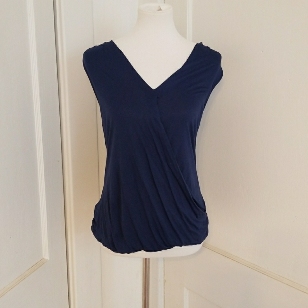 Old Navy V Neck Wrap A round Front Top
